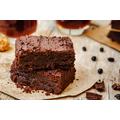 Brutál csokis, ragacsos brownie fehérjeporból