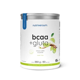 BCAA + GLUTA SUGAR FREE (360 GR) COLA LIME BCAA + GLUTA SUGAR FREE (360 GR) COLA LIME
