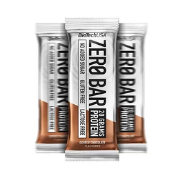 ZERO BAR (50 GR) DOUBLE CHOCOLATE ZERO BAR (50 GR) DOUBLE CHOCOLATE
