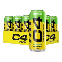 C4 PERFORMANCE ENERGY (500 ML) TWISTED LIMEADE