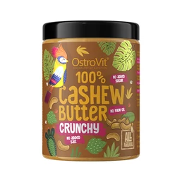 100% CASHEW BUTTER (1000 GR) CRUNCHY