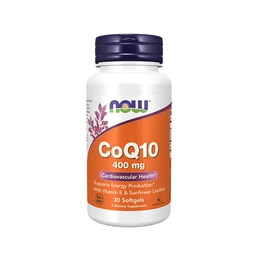 NOW Foods CoQ10 400 mg extra erős lágykapszula 30 db