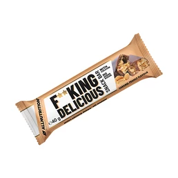 FITKING DELICIOUS SNACK BAR (40 GR) CARAMEL PEANUT