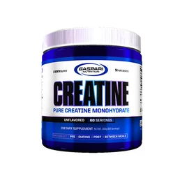 Gaspari Nutrition Creatine 300g Unflavored ízesítetlen mikronizált kreatin por doboz