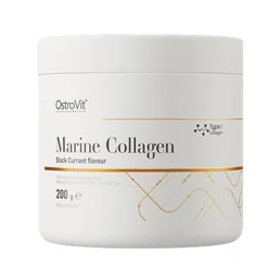OstroVit Marine Collagen por Feketeribizli ízű 200g