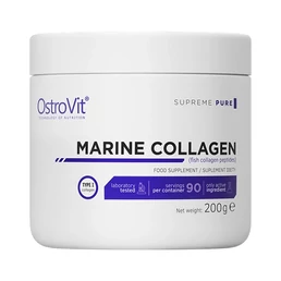 OstroVit Marine Collagen Pure 100% Tiszta Halkollagén Por 200g
