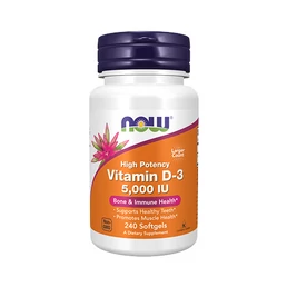 VITAMIN D3 5000 IU (240 LÁGYKAPSZULA)