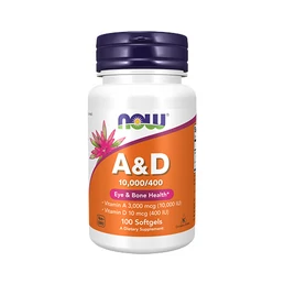 VITAMIN A&amp;amp;D 10,000 / 400 IU (100 KAPSZULA)