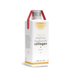 LIQUID MSM+C HYALURON COLLAGEN (500 ML) ORANGE LIQUID MSM+C HYALURON COLLAGEN (500 ML) ORANGE