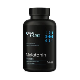 OstroVit Keep Sleep Melatonin 1 mg 180 tabletta alvássegítő doboz