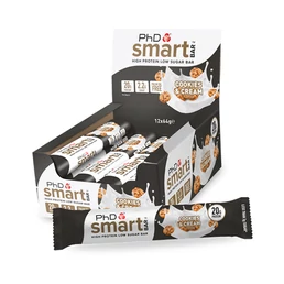 SMART PROTEIN BAR (64 GR) COOKIES &amp;amp; CREAM