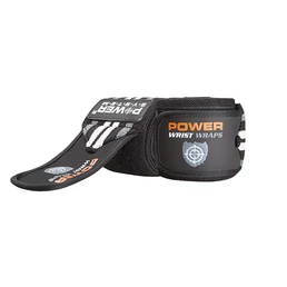 POWER WRIST WRAPS (GREY)