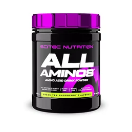 #ScitecNutrition #AllAminos #340gramm #GreenteaRaspberry 
