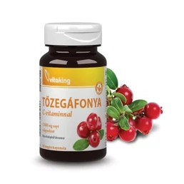Vitaking Tőzegáfonya kivonat C-vitaminnal 90 kapszula