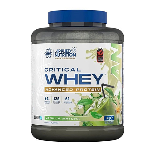 CRITICAL WHEY PROTEIN 2000 GR VANILLA MATCHA CRITICAL WHEY PROTEIN 2000 GR VANILLA MATCHA