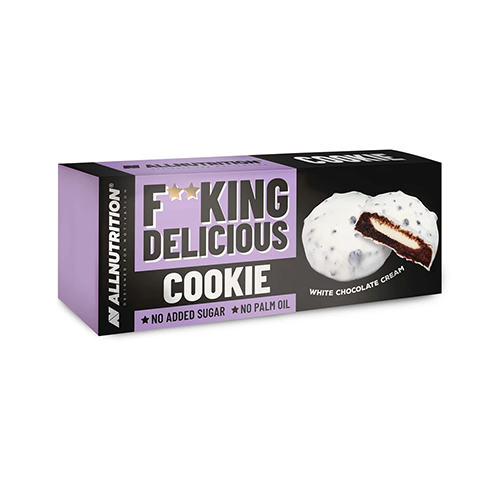 FITKING DELICIOUS COOKIE (128 GR) WHITE CHOCOLATE CREAM