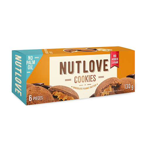 NUTLOVE COOKIES (130 GR) CHOCOLATE PEANUT BUTTER NUTLOVE COOKIES (130 GR) CHOCOLATE PEANUT BUTTER