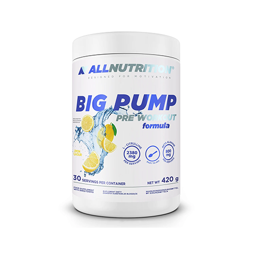 BIG PUMP PRE-WORKOUT (420 GR) LEMON BIG PUMP PRE-WORKOUT (420 GR) LEMON