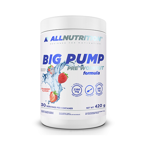 BIG PUMP PRE-WORKOUT (420 GR) STRAWBERRY BIG PUMP PRE-WORKOUT (420 GR) STRAWBERRY