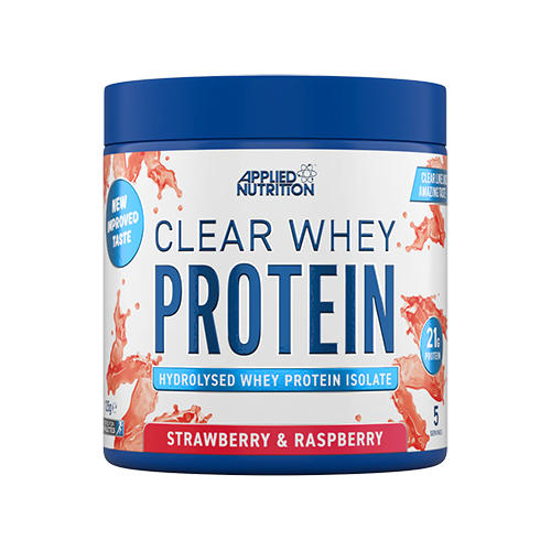 CLEAR WHEY PROTEIN (125 GR) STRAWBERRY & RASPBERRY