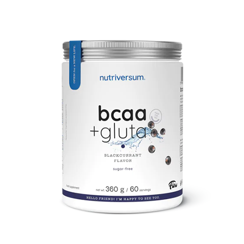 BCAA + GLUTA SUGAR FREE (360 GR) BLACKCURRANT