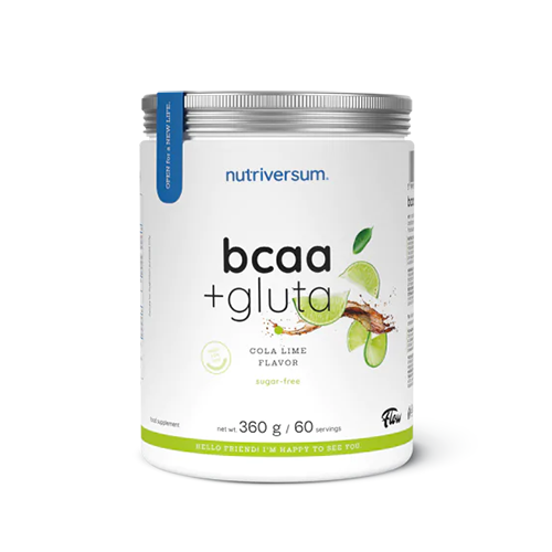BCAA + GLUTA SUGAR FREE (360 GR) COLA LIME BCAA + GLUTA SUGAR FREE (360 GR) COLA LIME