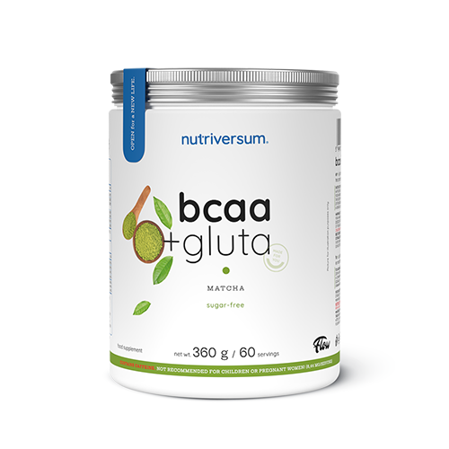 BCAA + GLUTA SUGAR FREE (360 GR) MATCHA BCAA + GLUTA SUGAR FREE (360 GR) MATCHA