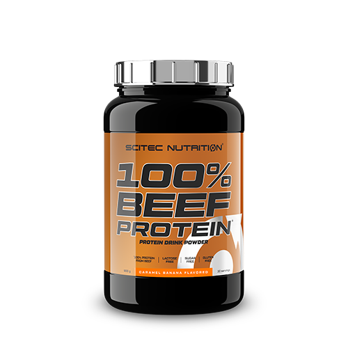 100% BEEF PROTEIN (900 GR) CARAMEL BANANA