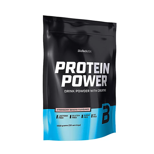 PROTEIN POWER (1000 GR) STRAWBERRY BANANA PROTEIN POWER (1000 GR) STRAWBERRY BANANA