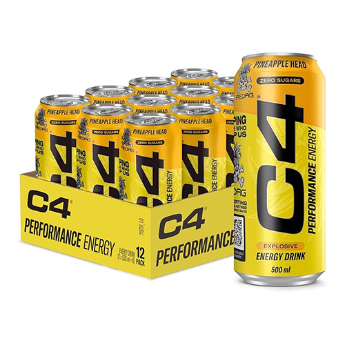 C4 PERFORMANCE ENERGY (500 ML) PINEAPPLE