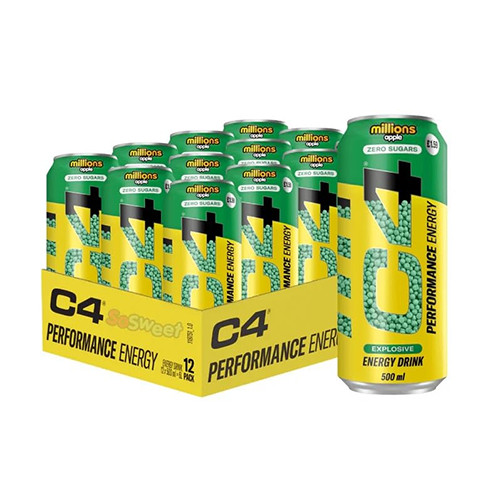 C4 PERFORMANCE ENERGY (500 ML) MILLIONS APPLE C4 PERFORMANCE ENERGY (500 ML) MILLIONS APPLE