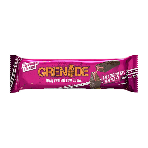 PROTEIN BAR (60 GR) DARK CHOCOLATE RASPBERRY PROTEIN BAR (60 GR) DARK CHOCOLATE RASPBERRY