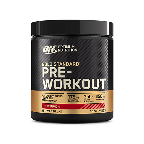 GOLD STANDARD PRE-WORKOUT (330 GR) FRUIT PUNCH GOLD STANDARD PRE-WORKOUT (330 GR) FRUIT PUNCH