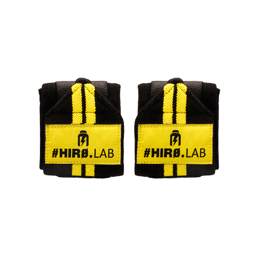WRIST WRAPS (BLACK/YELLOW) WRIST WRAPS (BLACK/YELLOW)
