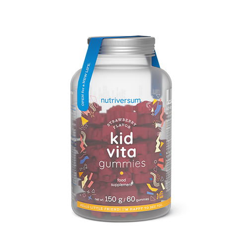 KIDVITA GUMMIES (60 GUMICUKORKA) STRAWBERRY KIDVITA GUMMIES (60 GUMICUKORKA) STRAWBERRY