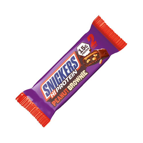 SNICKERS HIGH PROTEIN BAR (50 GR) PEANUT BROWNIE SNICKERS HIGH PROTEIN BAR (50 GR) PEANUT BROWNIE