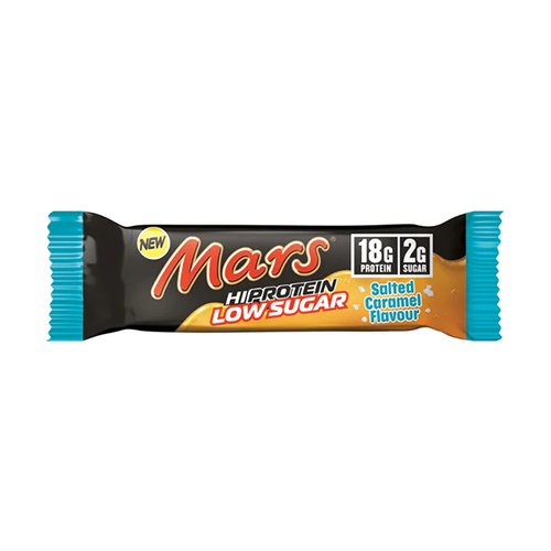 MARS HIGH PROTEIN LOW SUGAR BAR (57 GR) SALTED CARAMEL MARS HIGH PROTEIN LOW SUGAR BAR (57 GR) SALTED CARAMEL