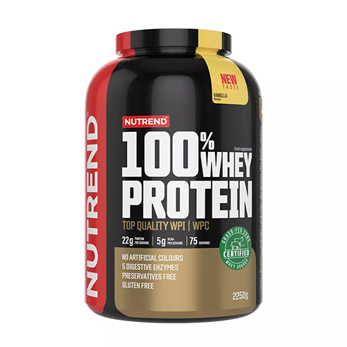 100% WHEY PROTEIN (2250 GR) VANILLA 100% WHEY PROTEIN (2250 GR) VANILLA
