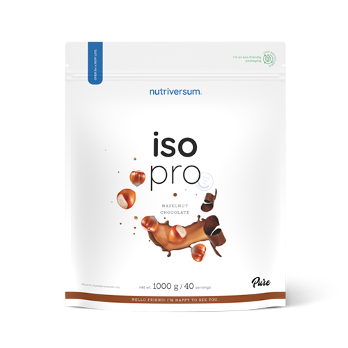 ISO PRO (1000 GR) HAZELNUT CHOCOLATE ISO PRO (1000 GR) HAZELNUT CHOCOLATE