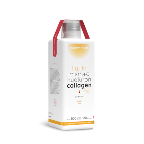 LIQUID MSM+C HYALURON COLLAGEN (500 ML) ORANGE