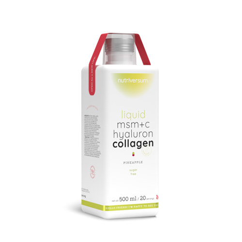 LIQUID MSM+C HYALURON COLLAGEN (500 ML) PINEAPPLE LIQUID MSM+C HYALURON COLLAGEN (500 ML) PINEAPPLE