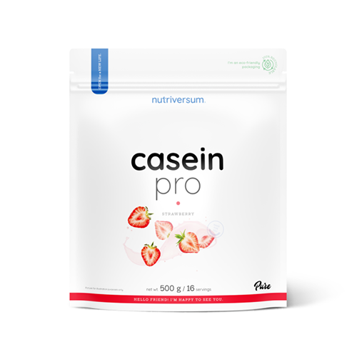CASEIN PRO (500 GR) STRAWBERRY CASEIN PRO (500 GR) STRAWBERRY