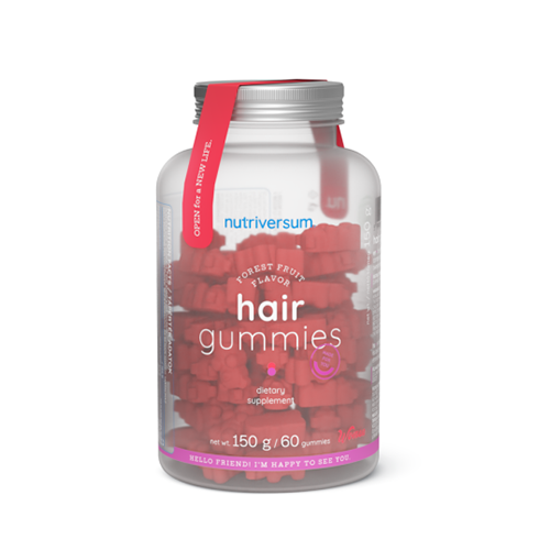 HAIR GUMMIES (60 GUMICUKORKA) FOREST FRUIT
