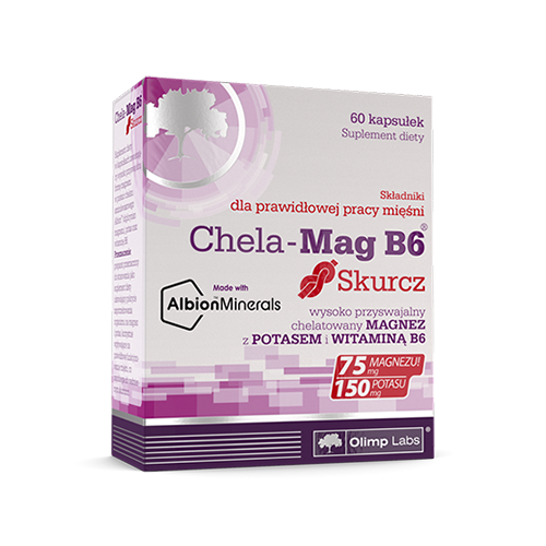 CHELA-MAG B6 SKURCZ (60 KAPSZULA) CHELA-MAG B6 SKURCZ (60 KAPSZULA)