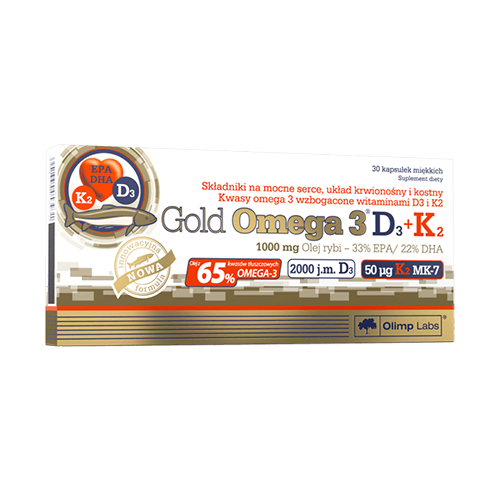 GOLD OMEGA 3 D3 + K2 (30 KAPSZULA)