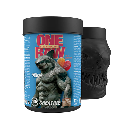 ONE RAW CREATINE (300 GR) FIZZY PEACH