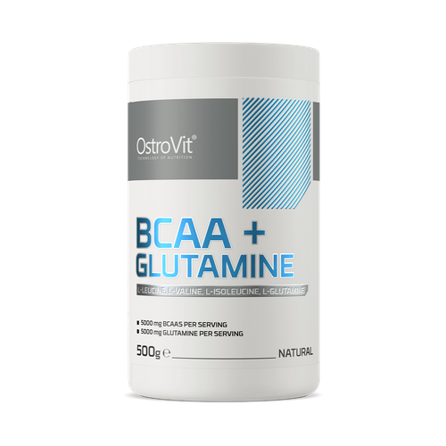 BCAA + GLUTAMINE (500 GR) PURE BCAA + GLUTAMINE (500 GR) PURE