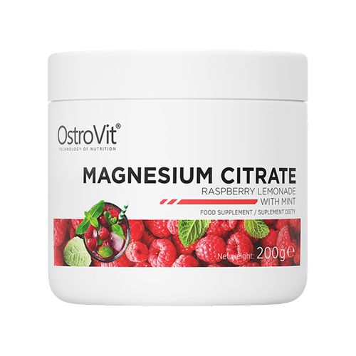 MAGNESIUM CITRATE (200 GR) RASPBERRY LEMONADE with MINT MAGNESIUM CITRATE (200 GR) RASPBERRY LEMONADE with MINT