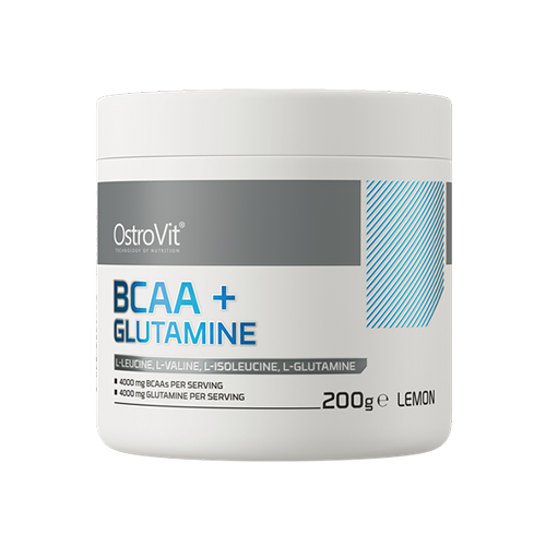 BCAA + GLUTAMINE (200 GR) LEMON