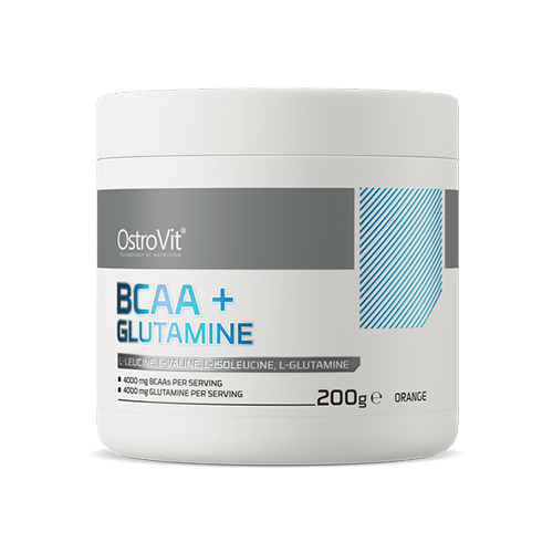 BCAA + GLUTAMINE (200 GR) ORANGE BCAA + GLUTAMINE (200 GR) ORANGE